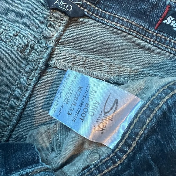 Silver Aiko Jeans - Picture 4 of 6